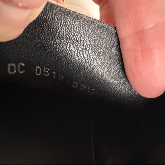 SOLD❌Christian dior walk N dior logo laces sneakers black tennis shoes 37.5 - Picture 15 of 15